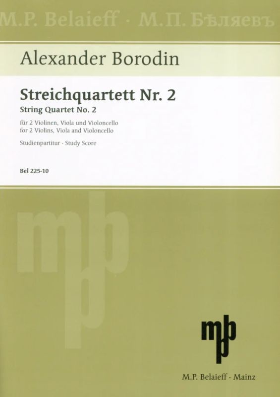 Alexander Borodin - Streichquartett Nr. 2  D-Dur