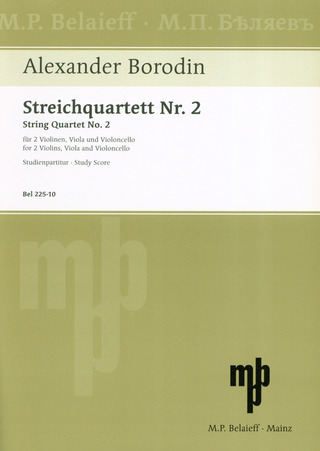 Alexander Borodin: Streichquartett Nr. 2  D-Dur