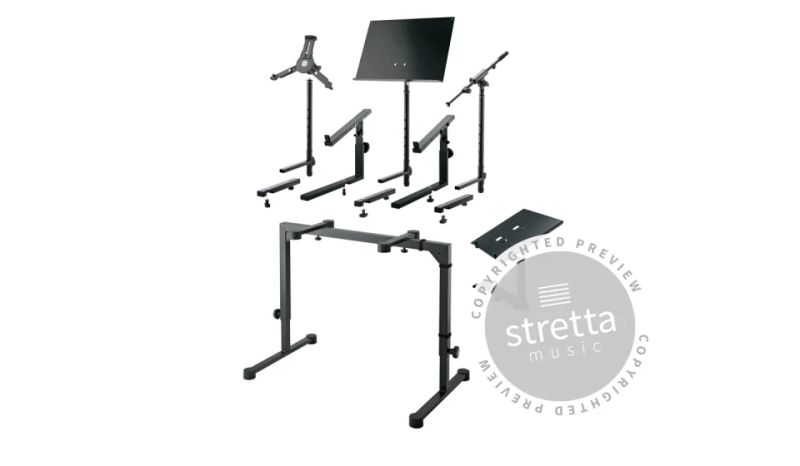 Table-style keyboard stand Omega – KM 18810 | buy now in the Stretta sheet  music shop.
