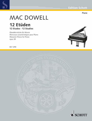 Edward MacDowell - 12 Studies