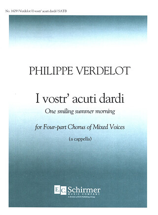 Philippe Verdelot - I Vostr' Acuti Dardi