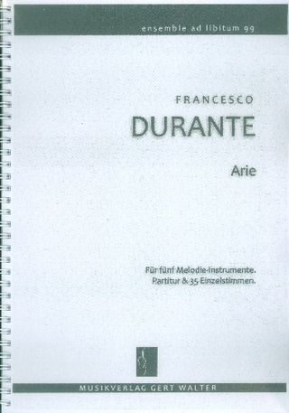 Francesco Durante: Arie