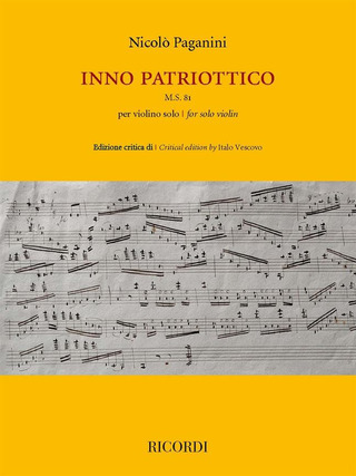 Niccolò Paganini: Inno Patriottico M.S. 81