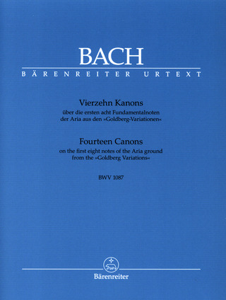 Johann Sebastian Bach: Forteen Canons BWV 1087
