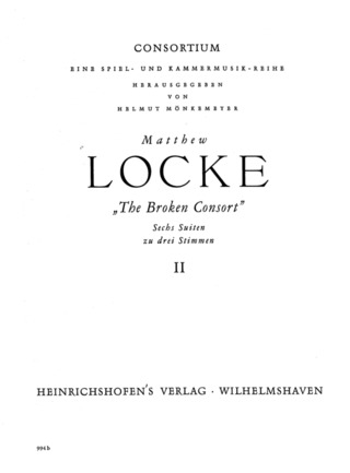Matthew Locke - The Broken Consort 2