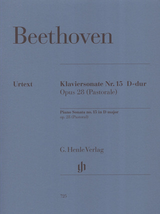 Ludwig van Beethoven - Klaviersonate Nr. 15 D-Dur op. 28
