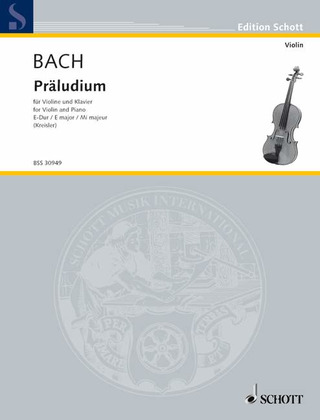 Johann Sebastian Bach - Prelude E Major