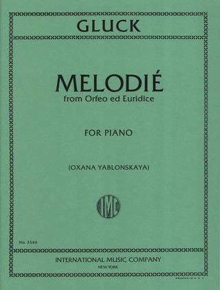 Christoph Willibald Gluck - Melodie (From Orfeo Ed Euridice) (Yablonskaya)