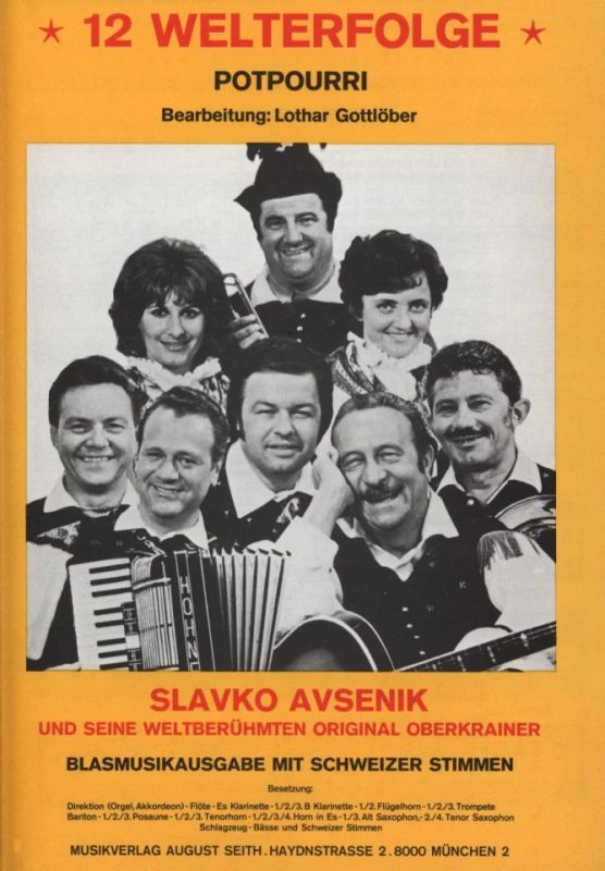 Slavko Avsenik - Zwölf Welterfolge - Potpourri