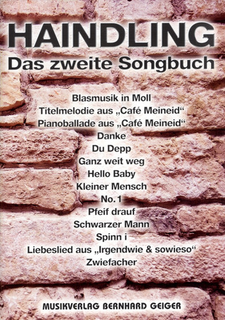 Hans-Jürgen Buchner - Haindling – Das zweite Songbuch