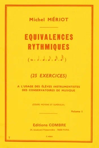 Michel Meriot - Equivalences rythmiques 1