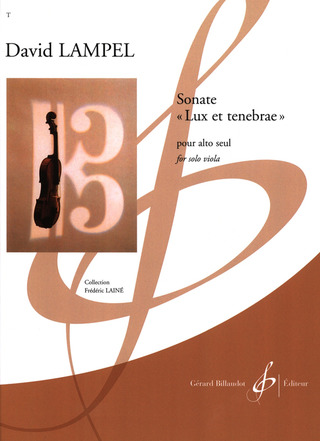 David Lampel: Sonate "Lux et tenebrae"