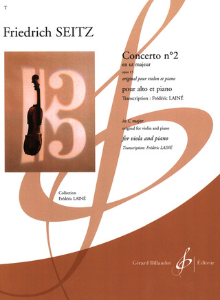 Friedrich Seitz: Concerto no.2 op.13