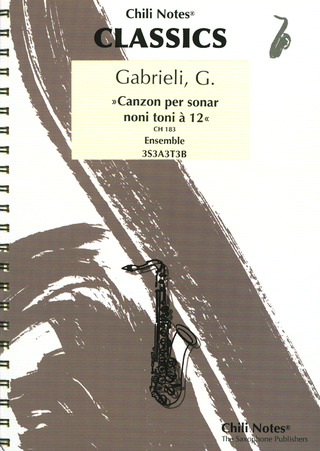 Giovanni Gabrieli - Canzon per sonar noni toni à 12