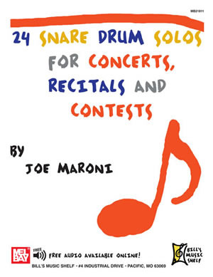 Joe Maroni - 24 Snare Drum Solos