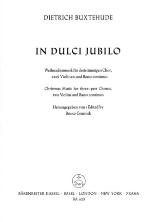 Dieterich Buxtehude: In dulci jubilo BuxWV 52