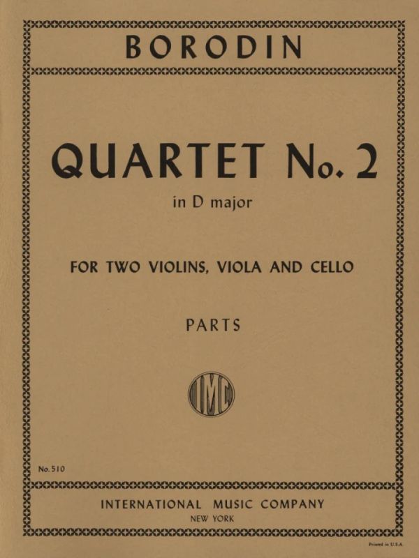 Alexander Borodin - Streichquartett D-Dur Nr. 2