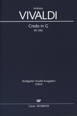 Antonio Vivaldi - Credo G-Dur RV 592
