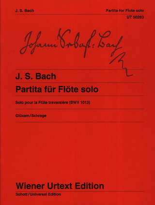 Johann Sebastian Bach - Partita für Flöte solo a-Moll BWV 1013