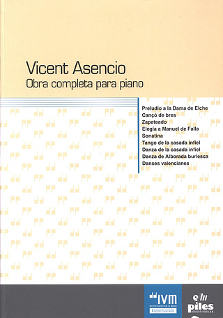 Vicente Asencio - Obra Completa para piano