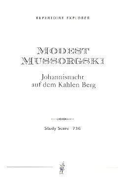 Modest Mussorgsky - Johannisnacht auf dem Kahlen Berg