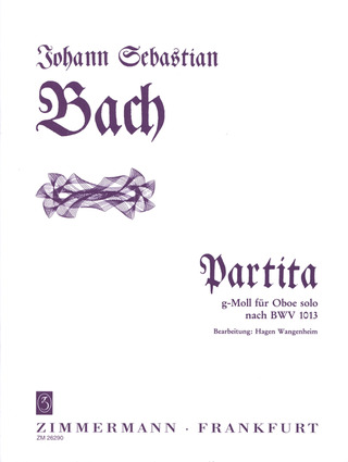 Johann Sebastian Bach - Partita g-moll nach BWV 1013 für Oboe