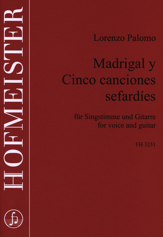 Lorenzo Palomo - Madrigal y cinco Canciones sefardies