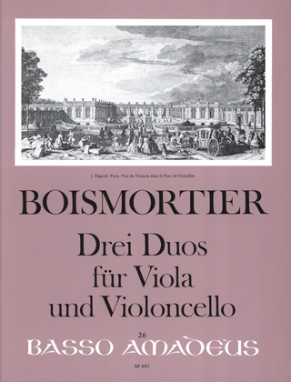 Joseph Bodin de Boismortier - 3 Sonaten