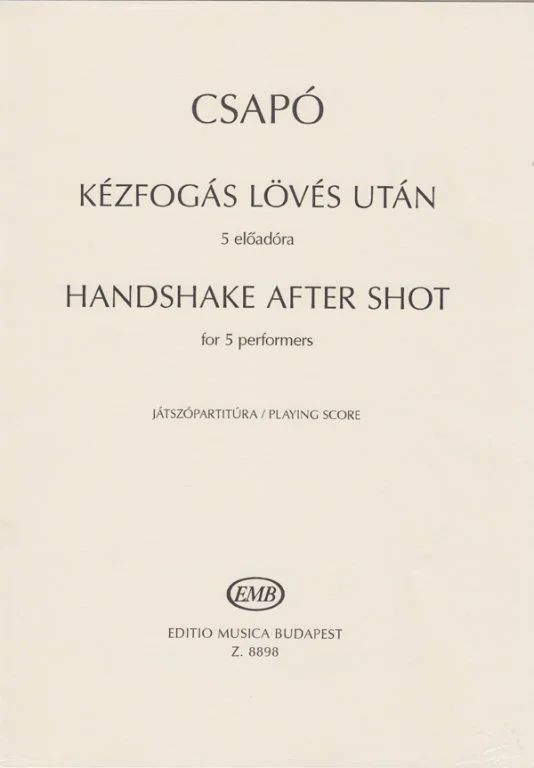 Gyula Csapó - Handshake after shot