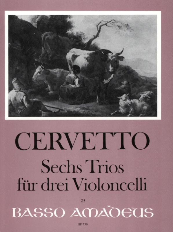 Giacomo Bassevi Cervetto - 6 Trios
