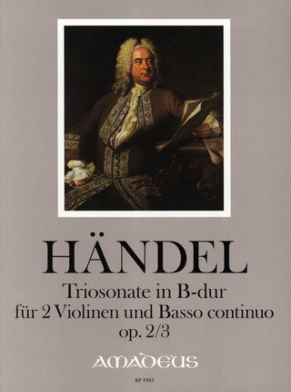 Georg Friedrich Händel - Triosonate B-Dur Op 2/3