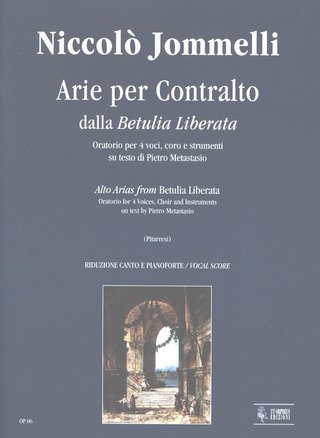 Niccolò Jommelli - Alto Arias from Betulia Liberata