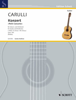 Ferdinando Carulli - Concerto E minor