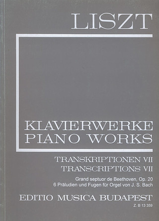 Franz Liszt - Transcriptions VII (II/22)
