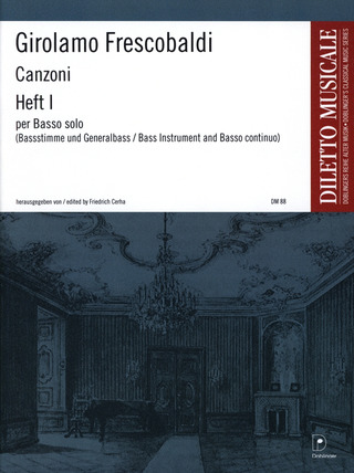 Girolamo Frescobaldi: Canzoni per Basso solo