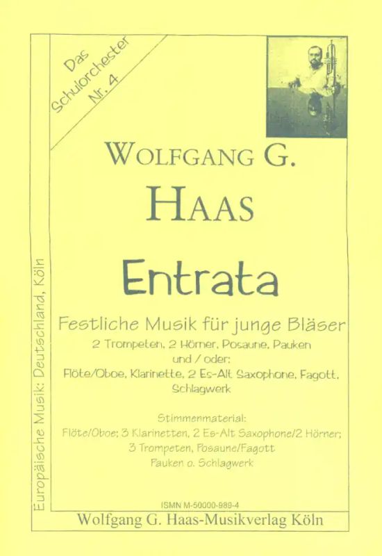 Wolfgang G. Haas - Entrata