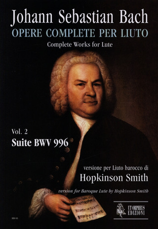 Johann Sebastian Bach - Suite BWV 996. Baroque Lute version