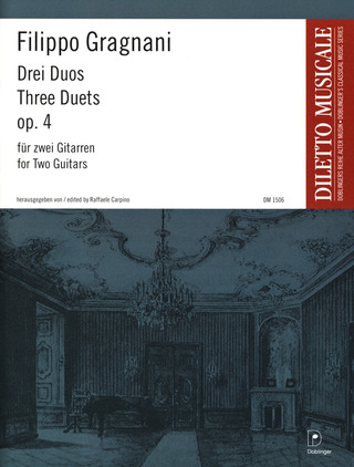 Filippo Gragnani - Drei Duos op. 4
