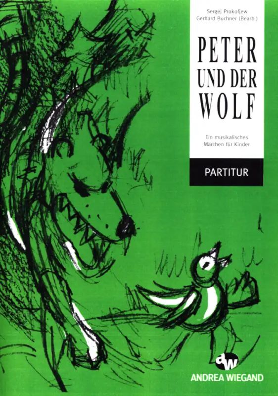 peter und der wolf von sergei prokofjew  im stretta noten