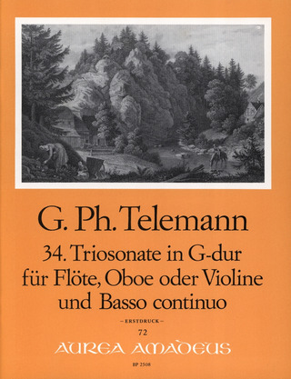 Georg Philipp Telemann: Triosonate 34 G-Dur Twv 42:G13