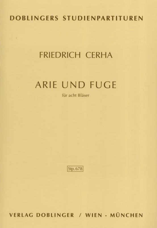 Friedrich Cerha - Arie und Fuge