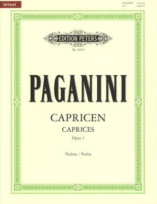 Niccolò Paganini - 24 Capricen op. 1