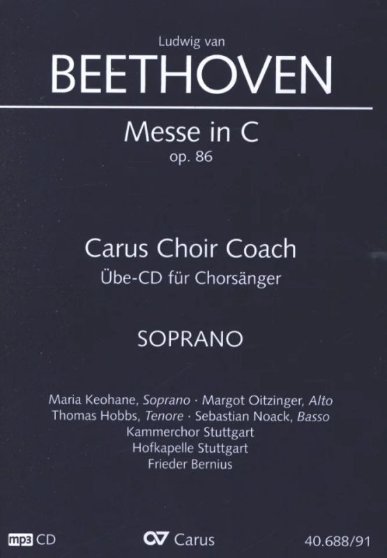 Ludwig van Beethoven - Messe C-Dur op. 86 – Carus Choir Coach