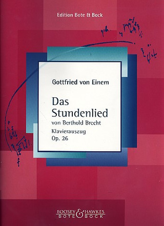 Gottfried von Einem - Das Stundenlied op. 26