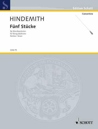 Paul Hindemith - Fünf Stücke