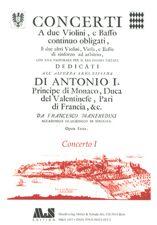 F. Manfredini - Concerto grosso op. 3/1 in F-Dur