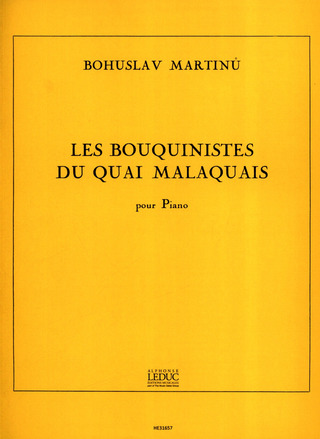 Bohuslav Martinů - Les Bouquinistes du Quai Malaquais