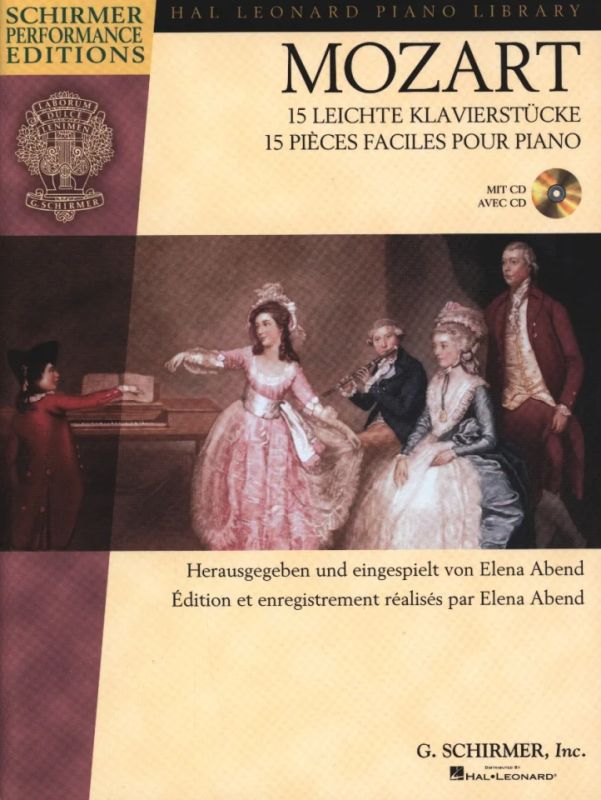 Wolfgang Amadeus Mozart - Mozart: 15 leichte Klavierstücke (0)