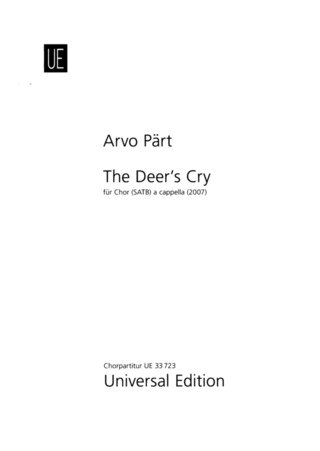 Arvo Pärt - The Deer's Cry