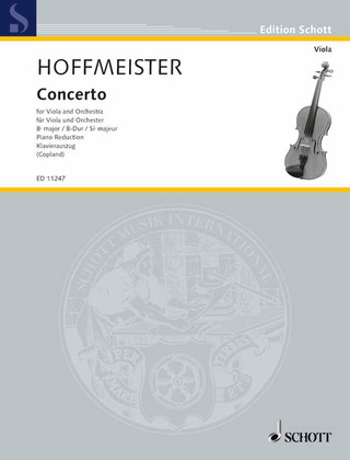 Franz Anton Hoffmeister - Concerto B-Dur